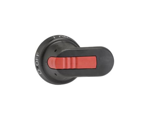 Immagine per Black, I-O and ON-OFF indication, padlockable with 3 padlocks in O-position, door interlock in I-position, defeatable, IP 65. da Sacchi elettroforniture